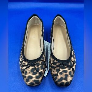 NIB! The Drop Leopard Print Women's Flats